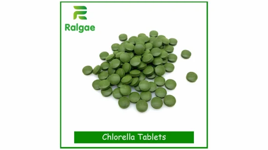 Natural Certified Superfood Algae Chlorella Tablets Vegan Protein