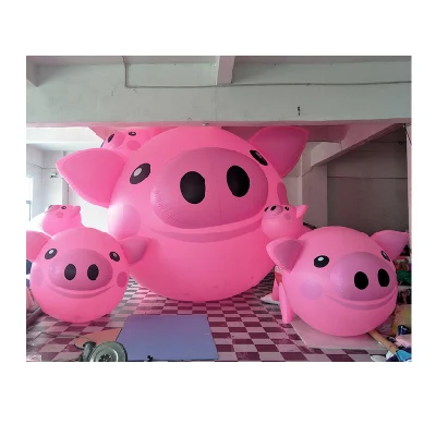 Boyi Helium Inflatable Pig Balloon PVC Pink Pig Balloon B89323