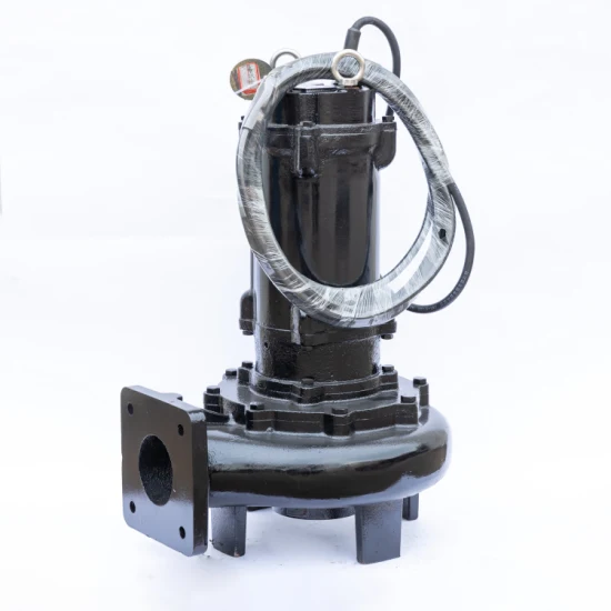 Submersible Cutting Sewage Pump Municipal Aquaculture Wastewater Treatment Water Purification