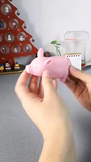 2023 New Hot Selling Stress Relief Squeeze Sensory Toy Squishy Pig